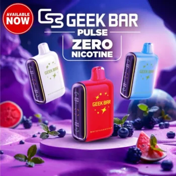 Geek Bar Pulse Zero Nicotine Disposable Vape