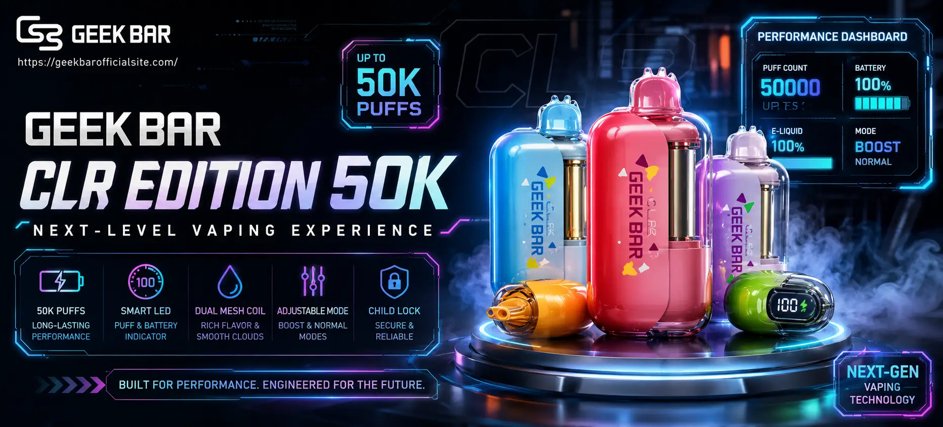 Geek Bar CLR Edition 50K